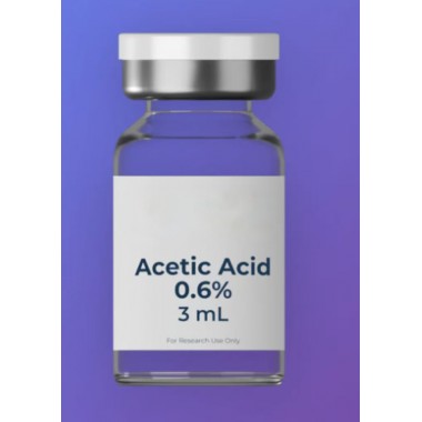 Acetic Acid Water For Research Peptide BPC-157 TB500 Lyophilized Peptide Preservation Solvent Tissue Regeneration Peptide Stabilizing Dilution Liquid Acidic Peptide Storage Solution
