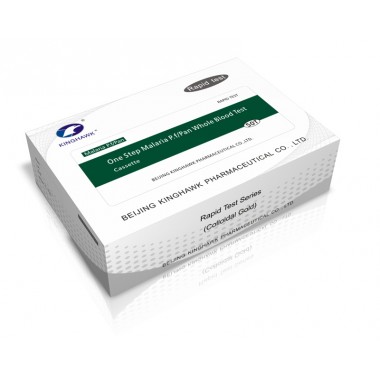 One Step Malaria P.f/Pan Whole Blood Test strip/cassete/card Colloidal Gold