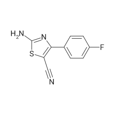 2-Amino-4-(4-fluorophenyl)thiazole-5-carbonitrile
