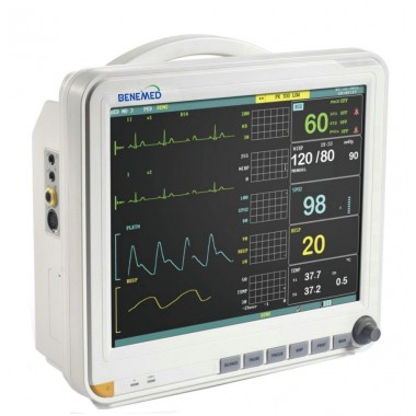 Multi Parameter Patient Monitor with 15 Inch with Six Parameters