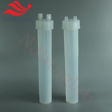 180ml PFA Impinger Bottle Metal Low Blank Value for Trace Elements Collection
