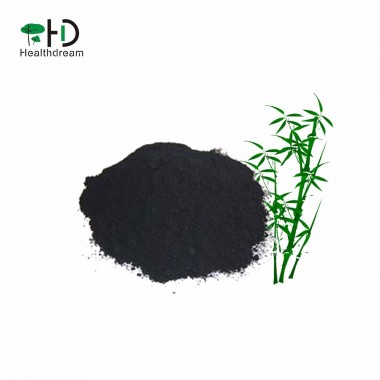Bamboo carbon black