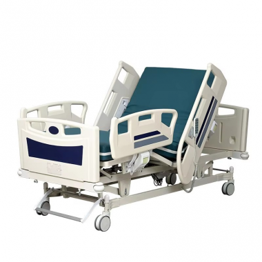 Full Electric Adjustable 5 Function Luxury Motorized Hospital Bed Multifunctional Medical Nursing Home Care Equipment OEM/ODM Available