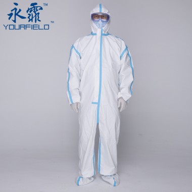 TYPE II Sterile Medical Protective Coveralls With Boot Cover