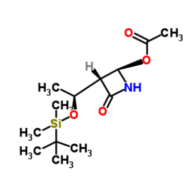 (3S,4R)-4-Acetoxy-3-[(R)-1-(tert-butyldimethylsilyloxy)ethyl]azetidin-2-one