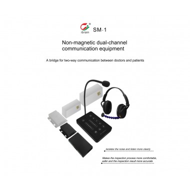 MRI scan Non-Magnetic Dual-Channel Communication Equipment