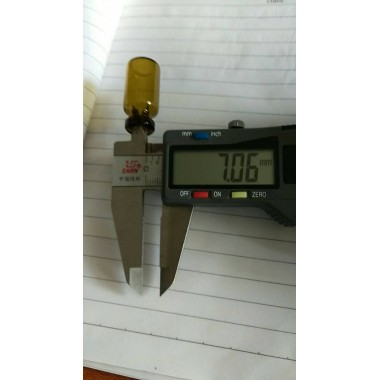 2ml amber tubular glass vials