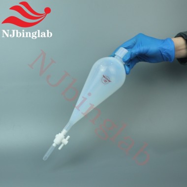 PFA Separatory Funnel Upgrading from Glass