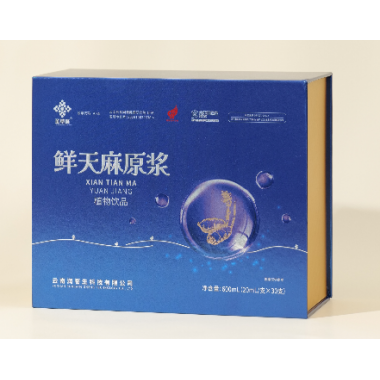 Fresh Gastrodia Elata Pure Pulp Natural Nerve Soothing Blood Circulation Anti-fatigue Healthcare Pure Pulp with Paper Carton Packaging