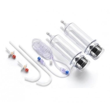 200ml Radiography pressure angiographic syringes for Medrad CT injector STELLANT, medical contrast media injection pumps devices