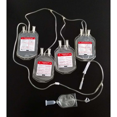 Quadruple bag with SAG-M