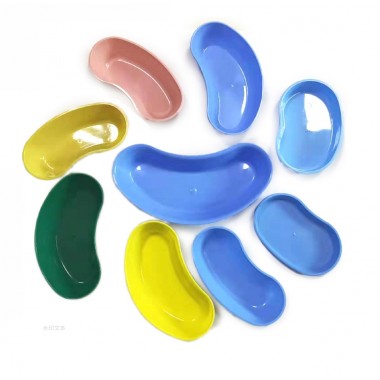 Disposable PP Kidney Dish 500ml/700ml Kidney Shaped Emesis Basin Sterile Optional for Surgical Dressing Collection