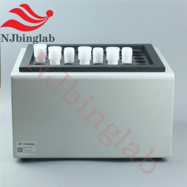 Hotblock Digestion System Designed for Precise Digestion of Solid Samples, Environmental Analysis