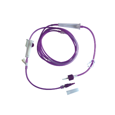 Enteral feeding Screw Spike Set