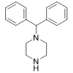 1-(diphenylmethyl)-piperazin