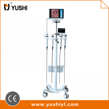 Flexible video endoscope difficult airway laryngoscope used in anesthesia ICU with wifi
