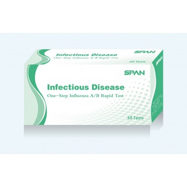 One-Step Influenza A/B Rapid Test,Cassette/Strip