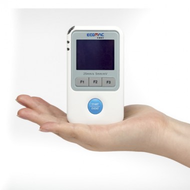 Best selling 3 channel Holter with display 24 hours record