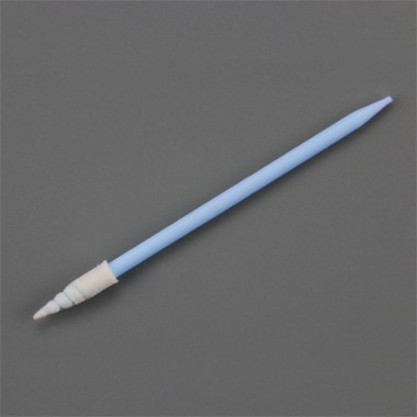 Spiral Pointed Medical Cleaning Stick 100 PPI Polyurethane Cleanroom Foam Swab