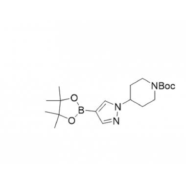 tert-Butyl 4-[4-(4,4,5,5-tetramethyl-1,3,2-dioxaborolan-2-yl)-1H-pyrazol-1-yl]piperidine-1-carboxylate