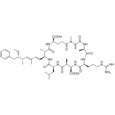 microcystin-LR;akerstox; CYANOGINOSIN-LR; microcystin-a; Microcystin-LR; microcystin-lr solution;