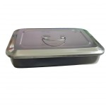 Stainless Steel Instrument Tray with Lid