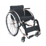 2021 New leisure sport rigid ultra lightweight folding wheelchair