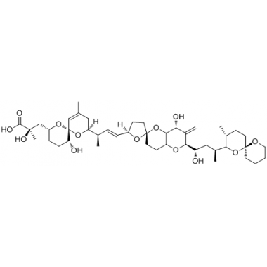 okadaic acid ;9,10-deepithio-9,10-didehydroacanthifolicin;OKADAICACID,HIGHPURITY;
