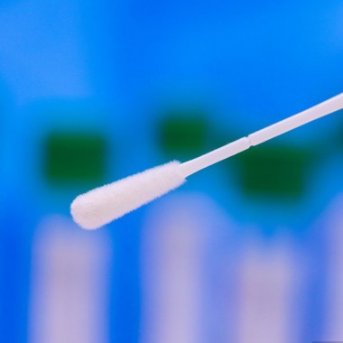 Individually Wrapped Disposable Sterile Specimen Collection Flocked Nylon Swabs