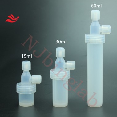 PFA 30ml Reaction Vessel Customizable Blow Bottle High Temperature Resistance Factory-Sale Labware