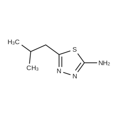 5-Isobutyl-1,3,4-thiadiazol-2-amine