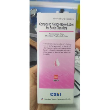 Compound Ketoconazole Lotion for Scalp Disorder