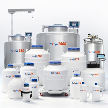 Cryobank Nitrogen Storage Tank Notification Features Durable Liquid