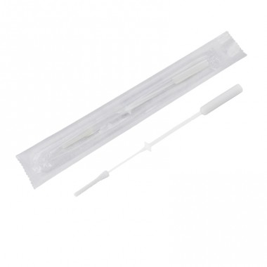 Disposable Nasal Flocked Mid Turbinate Nasal Swab for Nasopharynx Specimen Collection