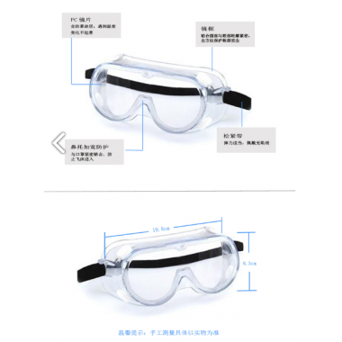 Medical protective eye mask