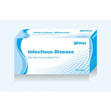 One-Step Strep A Ag Rapid Test,Cassette/Strip