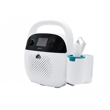 Ultrasonic Doppler fetal heart rate m