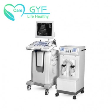 Full-digital ultrasound guided gynecological hysteroscope surgical instrument