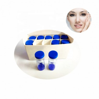 Factory supply Copper peptide ghk cu 100mg/vial skincare powder cosmetics peptide 99.8% GHK-Cu For Anti-allergic & Skin