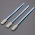 Disposable Medical Rectangular Head Foam Swab for Specimen Collection