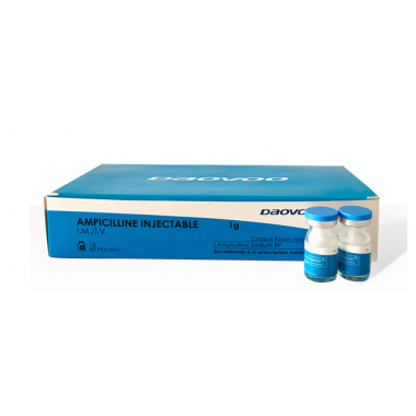 Ampicillin Sodium for Injection ,(Lyophilized) 1g - Sterile Freeze-Dried Powder