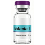 Lyophilized Melanotan II 10mg Research Peptide Melanin Synthesis Skin Pigmentation Melanocyte Stimulation Lab Compound Powder