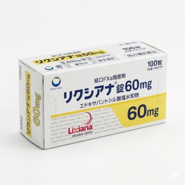 Lixiana Tablets 60mg - Japan Export