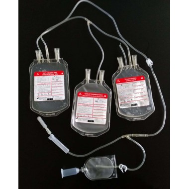 Triple blood bag