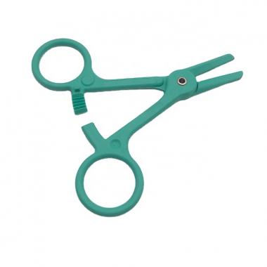 2020 New Design Hospital Disposable Medical Plastic Surgical Forceps Plastic HemostaticTweezers