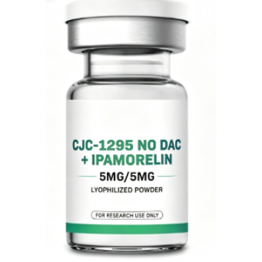Blended Research Peptide CJC-1295 No DAC Ipamorelin Growth Hormone Combo Peptide CJC 5mg IPA 5mg