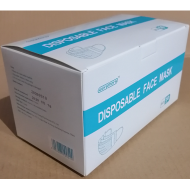anti Covid 19 ready inventory non-medical personal protective 3 ply disposable mask (standard: GB/T32610)