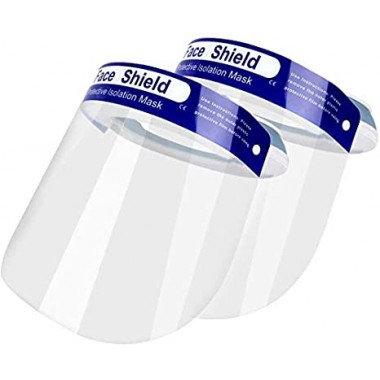 Medical isolation face shield