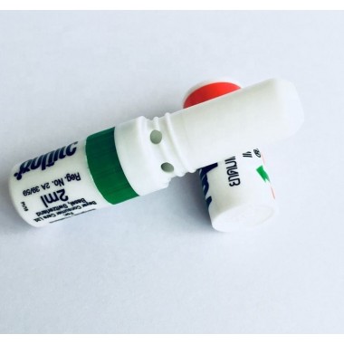 China New Natural 2 IN 1Nasal Inhaler Essential Oils Nasal inhaler sticks with free design artwork