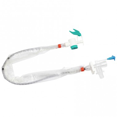 TUORen Closed Suction Catheter Double Swivel Elbow Automatic Flushing 72hours